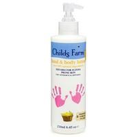 childs farm hand ampamp body lotion 250ml