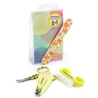 Childrens Care Kit: Baby Nail Clipper+ Baby Nail File+ Nail Brush+ Baby Nail Scissors 4pcs