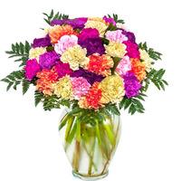 Cheerful Carnations Bouquet