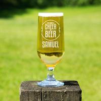 Cheer for Beer Personalised Beer Chalice