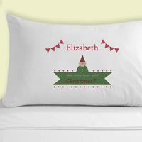 Christmas Elf Christmas Countdown Pillowcase