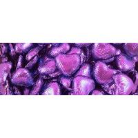 chocolate hearts purple party