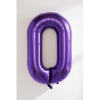 chain link party balloon purple