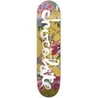 Chocolate Floral Chunk Skateboard Deck - Berle 8.375\