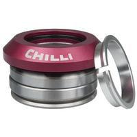 Chilli Pro Integrated Scooter Headset - Red