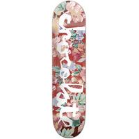 chocolate floral chunk skateboard deck hsu 825