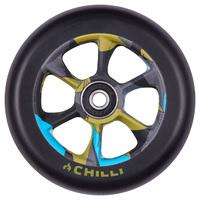 Chilli Pro Turbo 110mm Scooter Wheel w/Bearings - Black/Urban Jungle