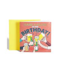 cheers birthday card