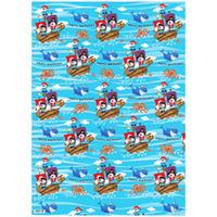 Children\'s Pirate Gift Wrap