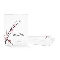 Cherry Blossom Thank You Card
