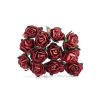 chocolate brown tea roses 24 pack