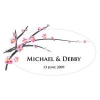 Cherry Blossom Large PVC Sticker