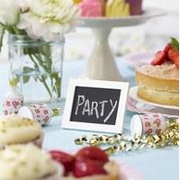 Chalkboard Place Card Markers Pack - Ivory