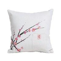 Cherry Blossom Square Ring Cushion