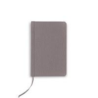 charcoal linen pocket journal