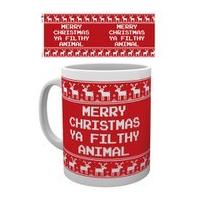 christmas filthy animal mug