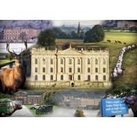 Chatsworth House. 1000 Piece Jigsaw Puzzle