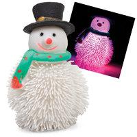 Christmas Flashing Squeezy Snowman