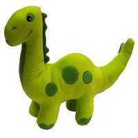 Childrens Cute Dinosaur Shaped Green Luxury Soft Filled Cushion Kids New