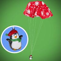 Christmas Parachute Penguin