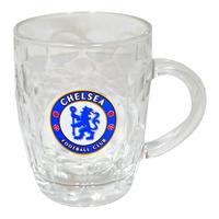 Chelsea F.c. Glass Tankard Official Merchandise