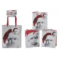 Christmas Decoration Xmas Baby Gift Present Bags Small/medium/large 3 Pack