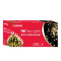 Christmas Workshop 100 Shadeless Clear Fairy Lights Box