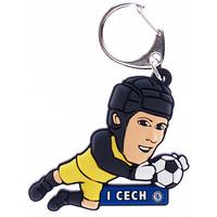 chelsea fc pvc keyring cech