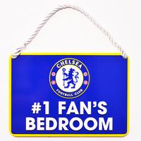 Chelsea Unisex No 1 Fan Bedroom Sign, Multi-colour