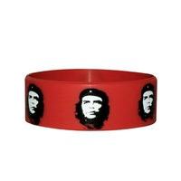 Che Guevara Red Revolutionary Rubber Wristband