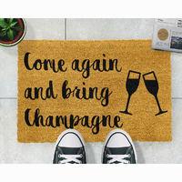 Champagne Doormat