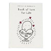 Chilli & Bubble\'s Personalised Book of Love - For Him