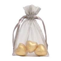 Champagne Hearts with 20 Silver Bags (1kg)