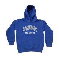 Childrens Stonehenge 3000BC Hoodie (Blue)