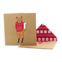 Christmas Jumper Fox