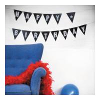 chalkboard bunting