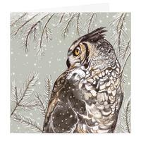 Christmas Owl Card