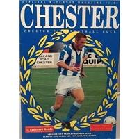 Chester City v Carlisle Utd - Division 3 - 25th Feb 1997