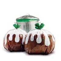 Christmas Pudding Bin Bags
