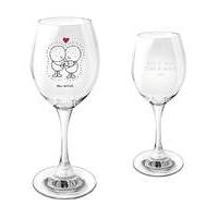 Chilli & Bubbles Personalised Wine Glass