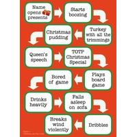christmas chart personalised christmas card