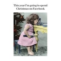 christmas on facebook christmas card