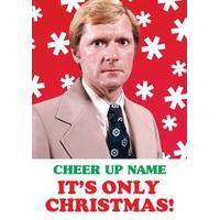 cheer up funny christmas card