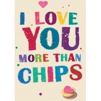 chips valentines day card scribbler cards