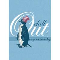 chill out birthday card