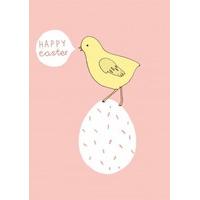 chick egg easter card ss1041