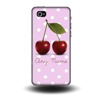 Cherry Pink- Personalised Phone Cases