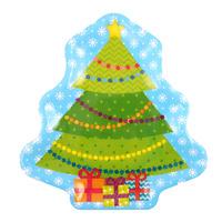 christmas tree character tray