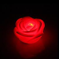 Charming Rose Shaped Red Night Light (3xAG13)
