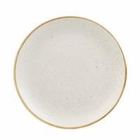Churchill Stonecast Barley White Coupe Plate 16.5cm (Case of 12)